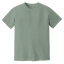 Plain green t-shirt on a white background