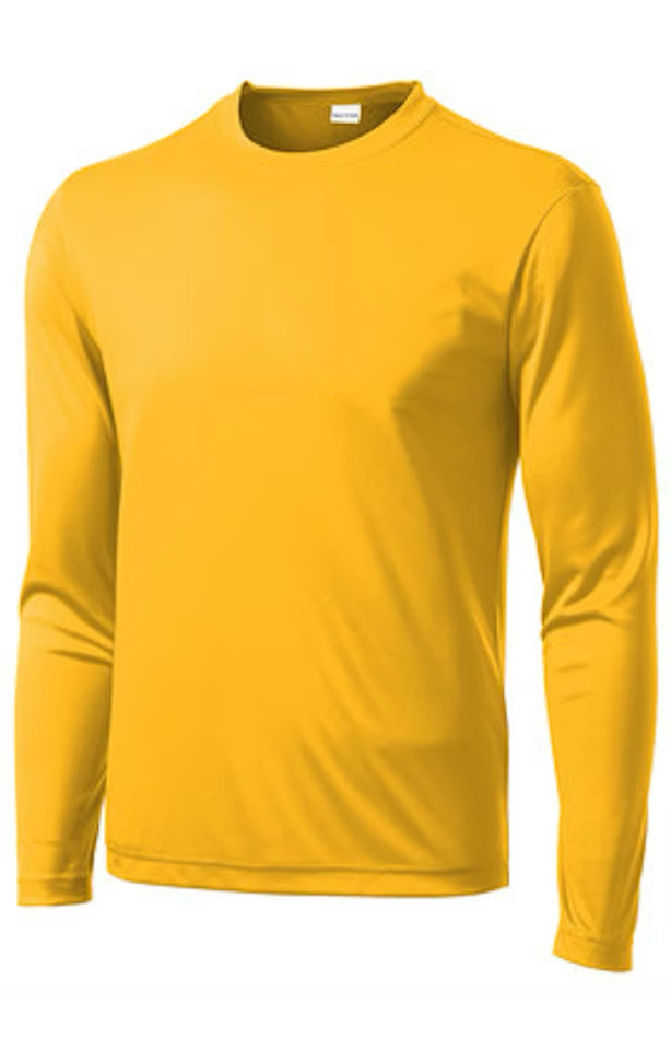 Camiseta de manga larga Sport-Tek ST350LS Dry Fit estampada personalizada – Sube tu logo