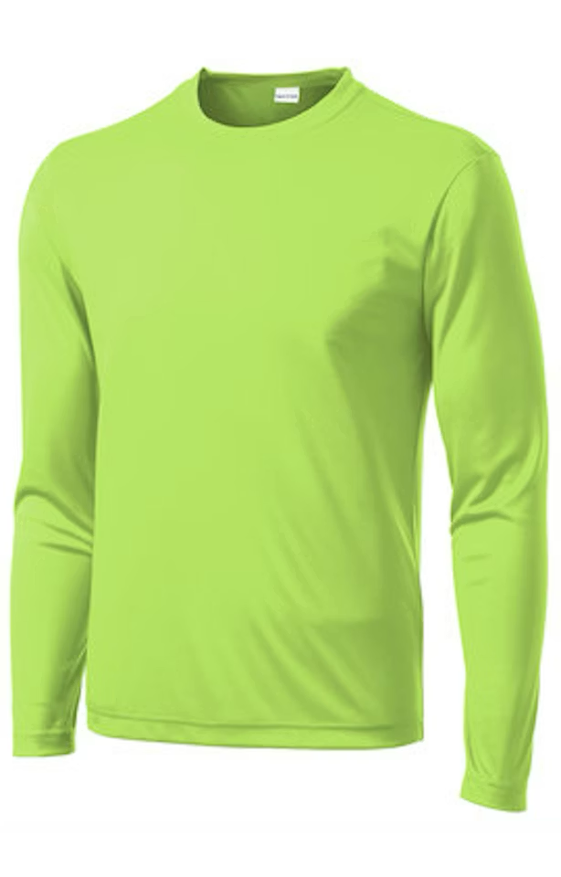 Custom Printed Sport-Tek ST350LS Dry Fit Long Sleeve – Upload Your Logo