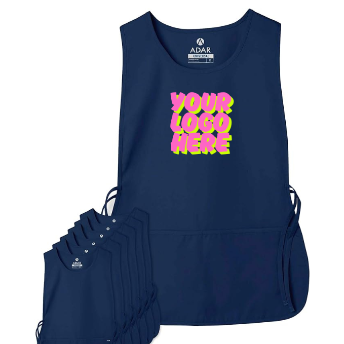 Custom Printed Bib Apron – Upload Your Logo