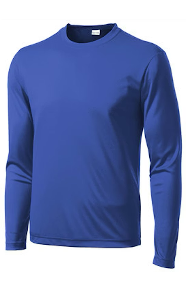 Custom Printed Sport-Tek ST350LS Dry Fit Long Sleeve – Upload Your Logo