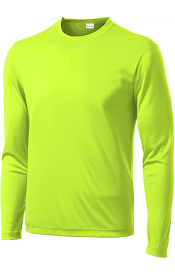 Camiseta de manga larga Sport-Tek ST350LS Dry Fit estampada personalizada – Sube tu logo