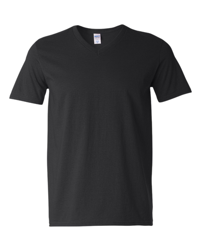 Custom Printed Gildan G64V Softstyle® V-Neck T-Shirt – Upload Your Logo