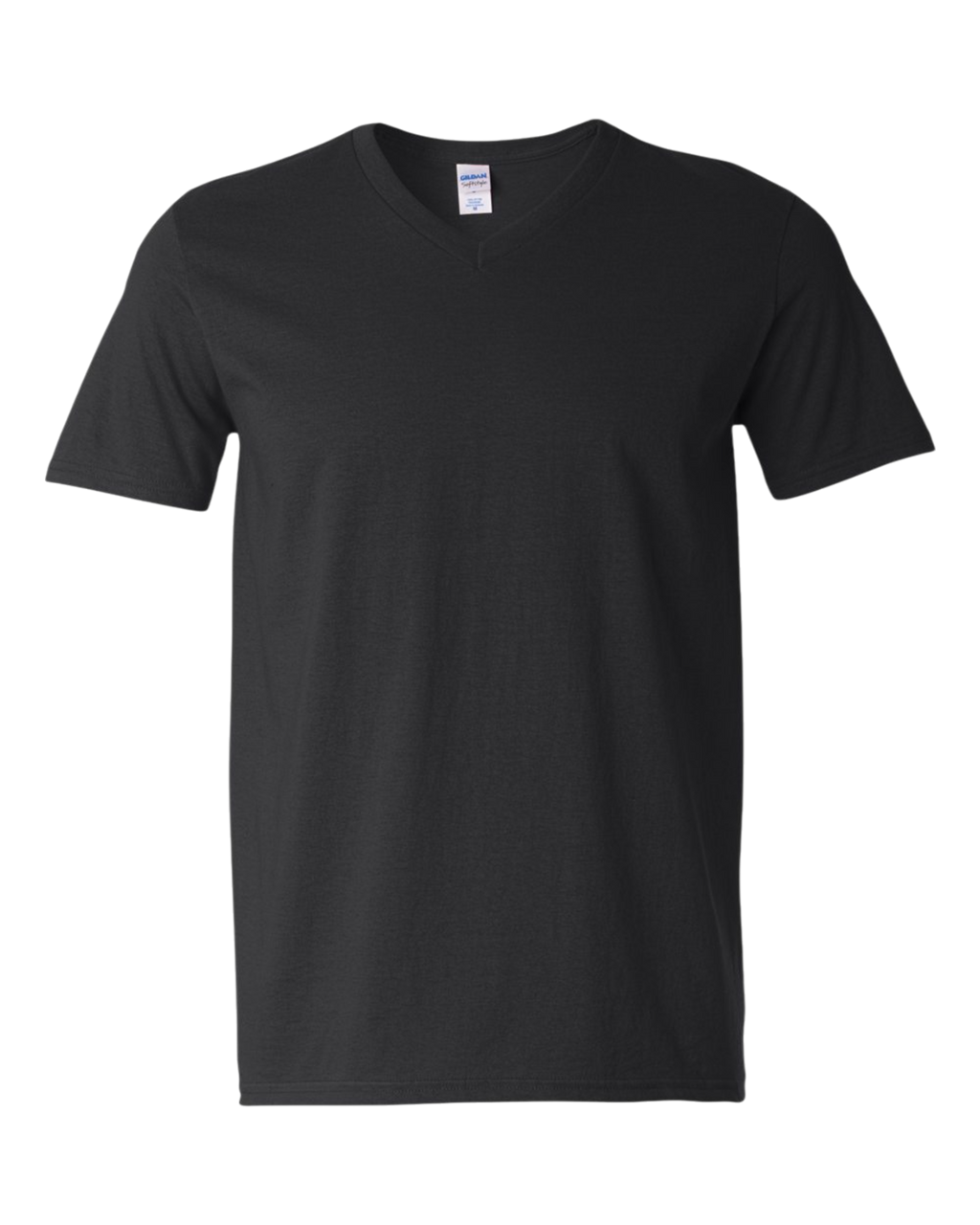 Custom Embroidered Gildan G64V Softstyle® V-Neck T-Shirt – Upload Your Logo