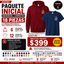 Custom Embroidered Hoodie + T-Shirt Starter Bundle – 18 Pieces