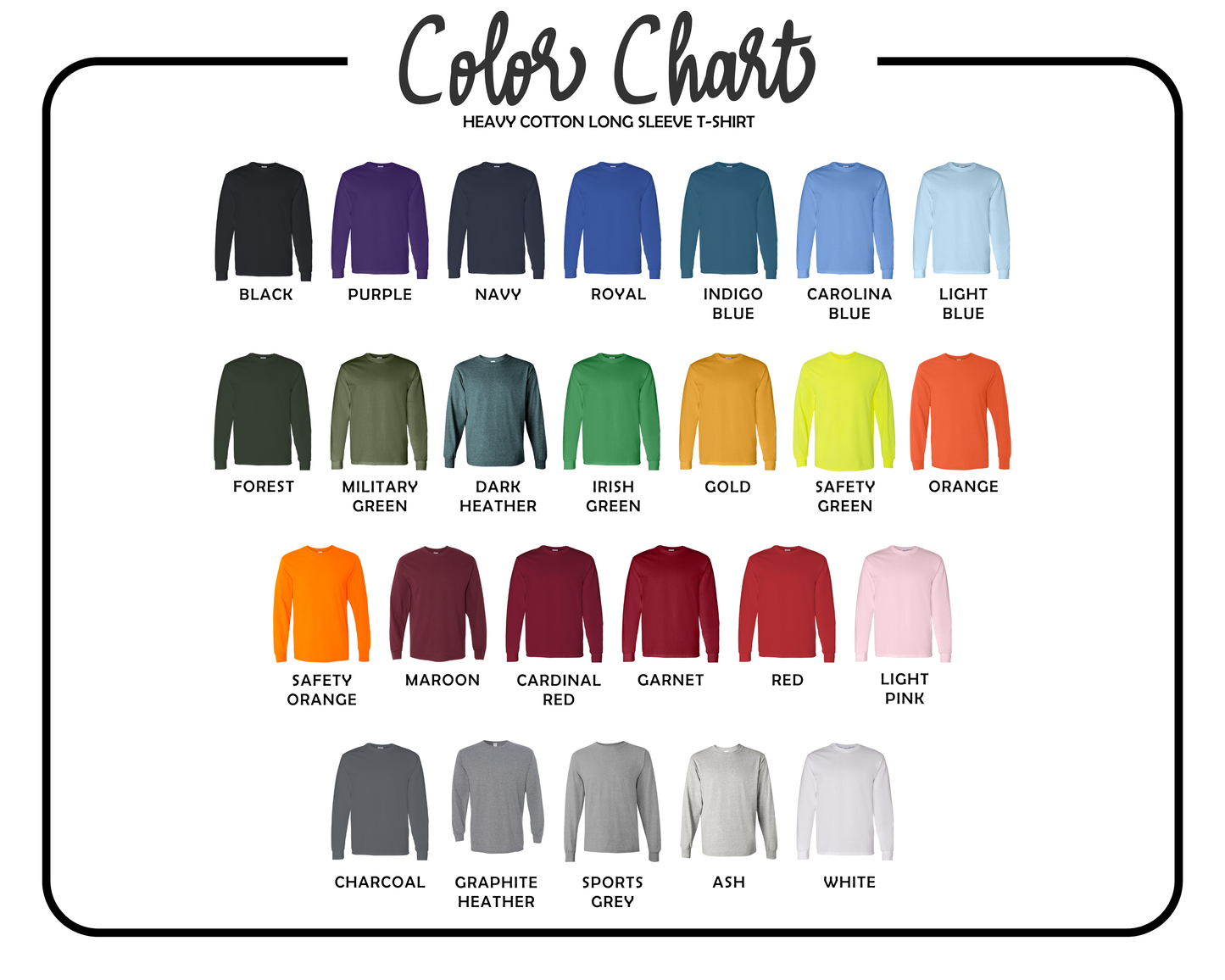 Winter Uniform Bundle – 48 Piece One-Color Embroidery Package