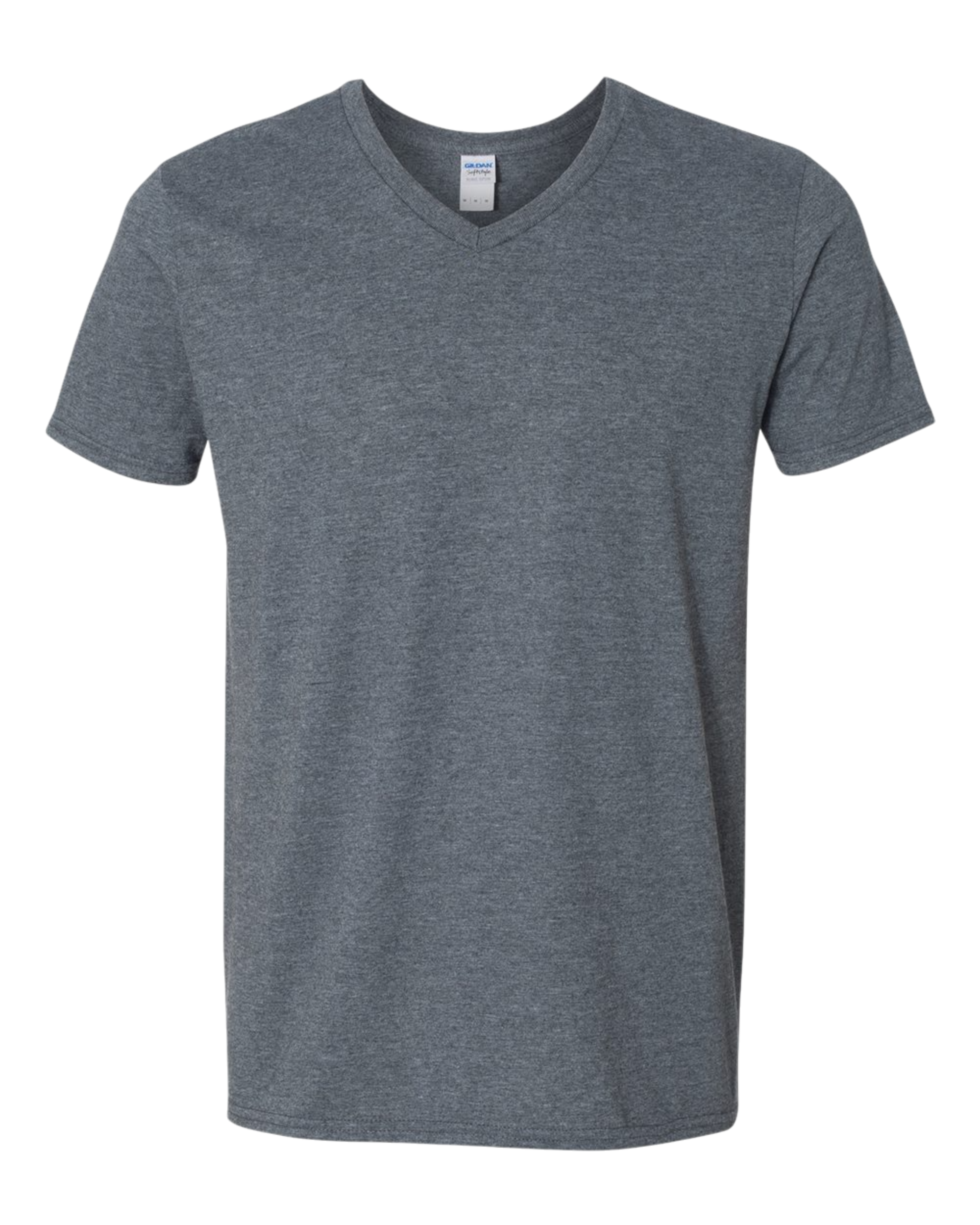 Custom Embroidered Gildan G64V Softstyle® V-Neck T-Shirt – Upload Your Logo