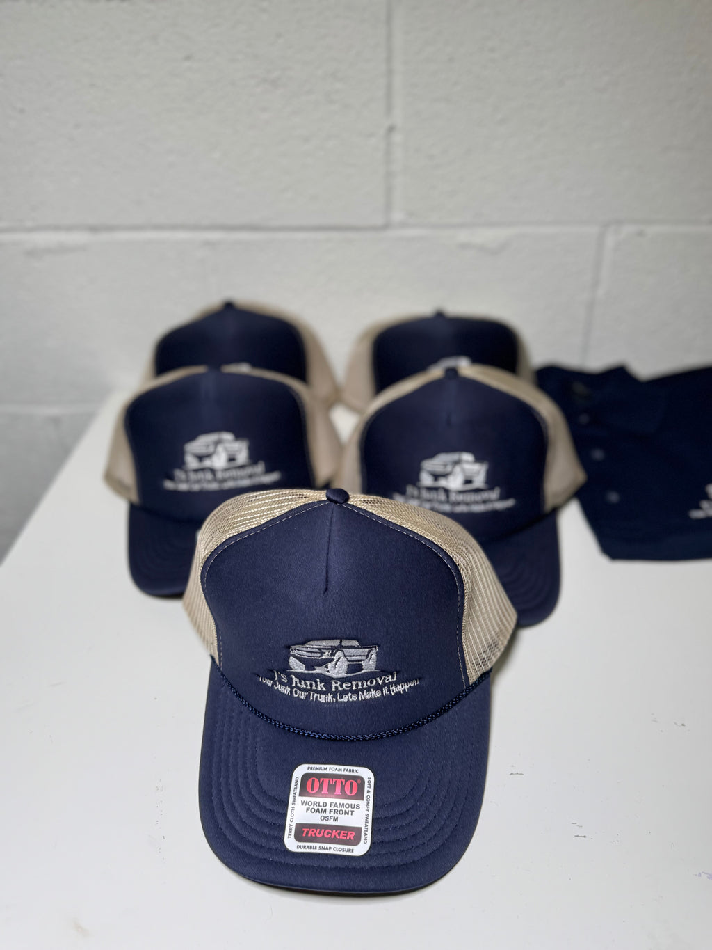 Foam Trucker Hat – Embroidery (Otto 39-165)