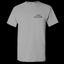 Plain gray t-shirt on a white background