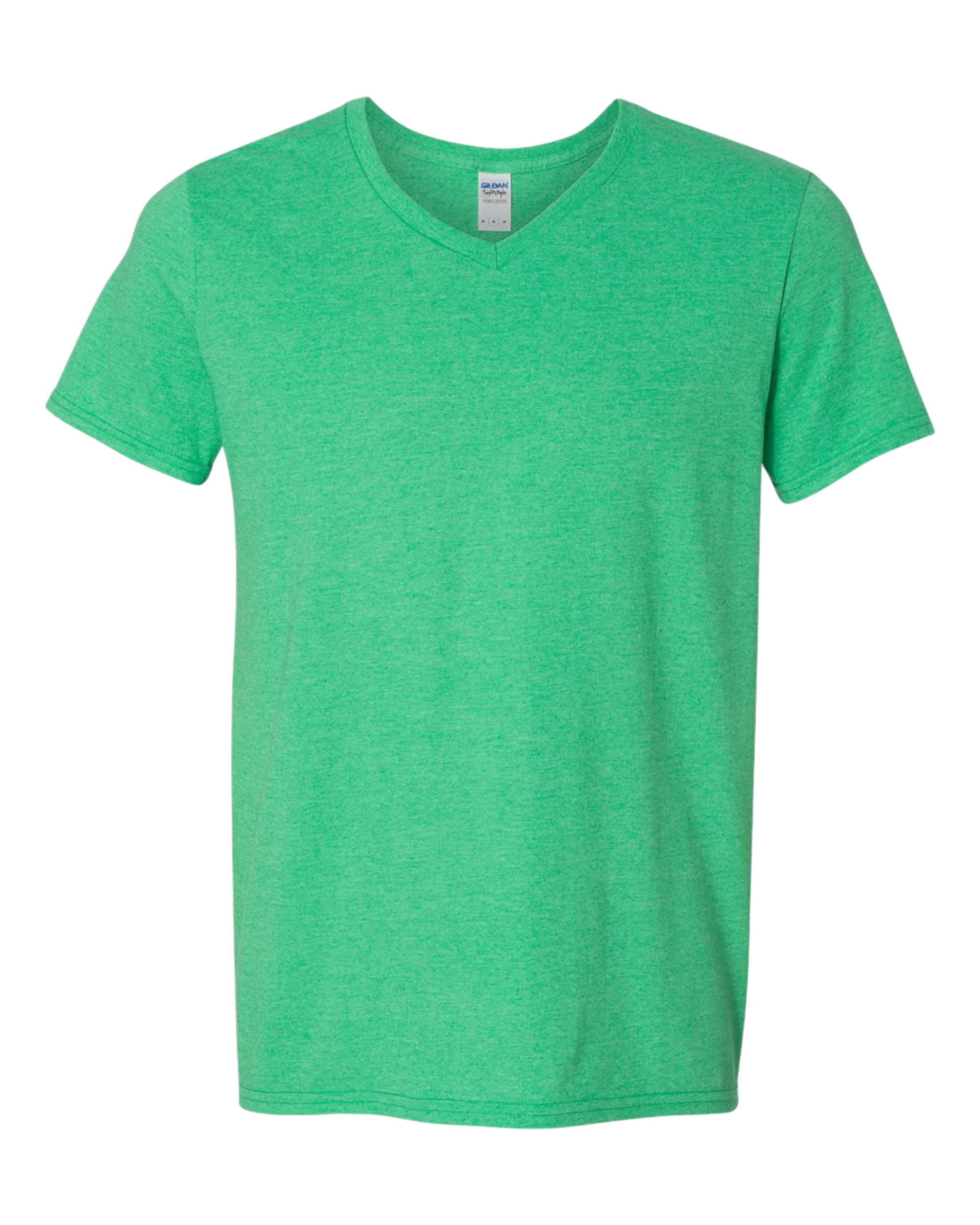 Custom Printed Gildan G64V Softstyle® V-Neck T-Shirt – Upload Your Logo