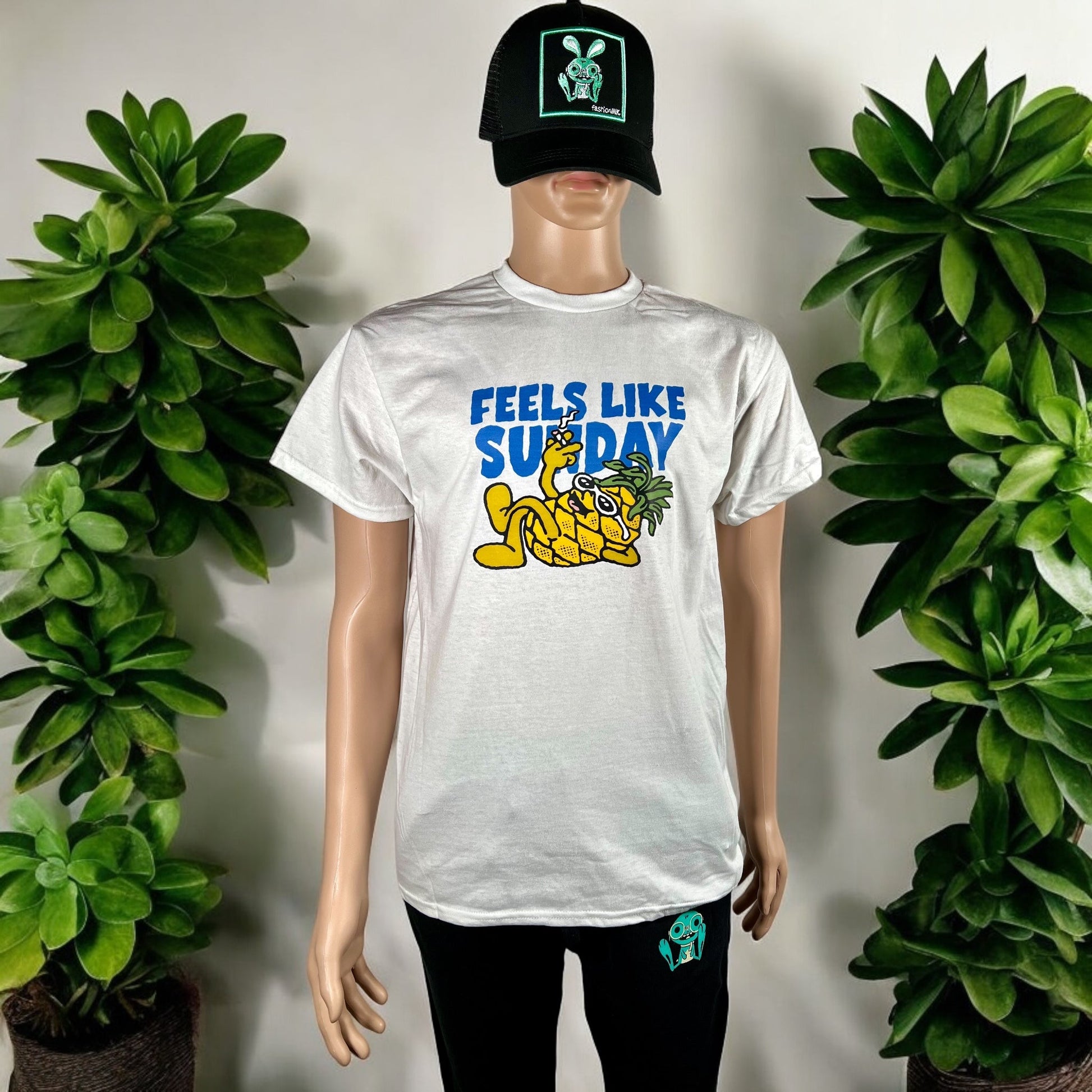 "Pineapple Express T-Shirt with vibrant pineapple print, 100% combed ringspun cotton, $7.88 T-Shirt Club"