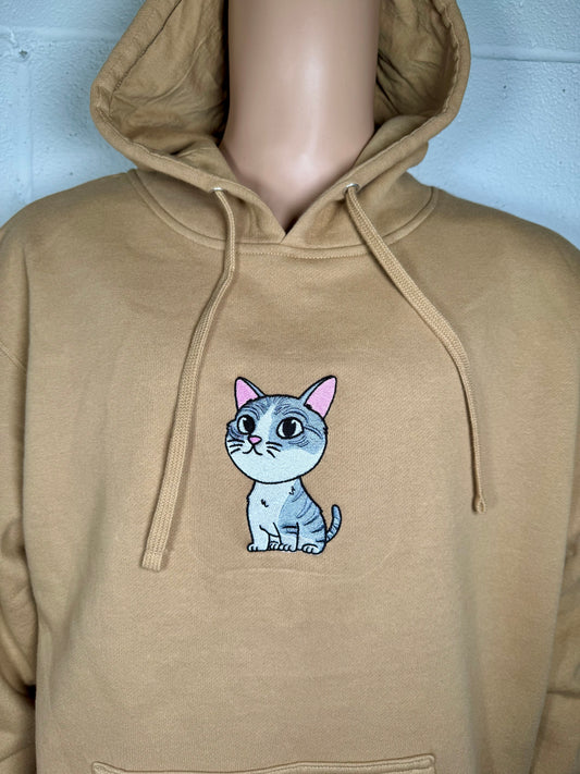 Independent Trading – Unisex Midweight Hoodie – Embroidery (SS4500)