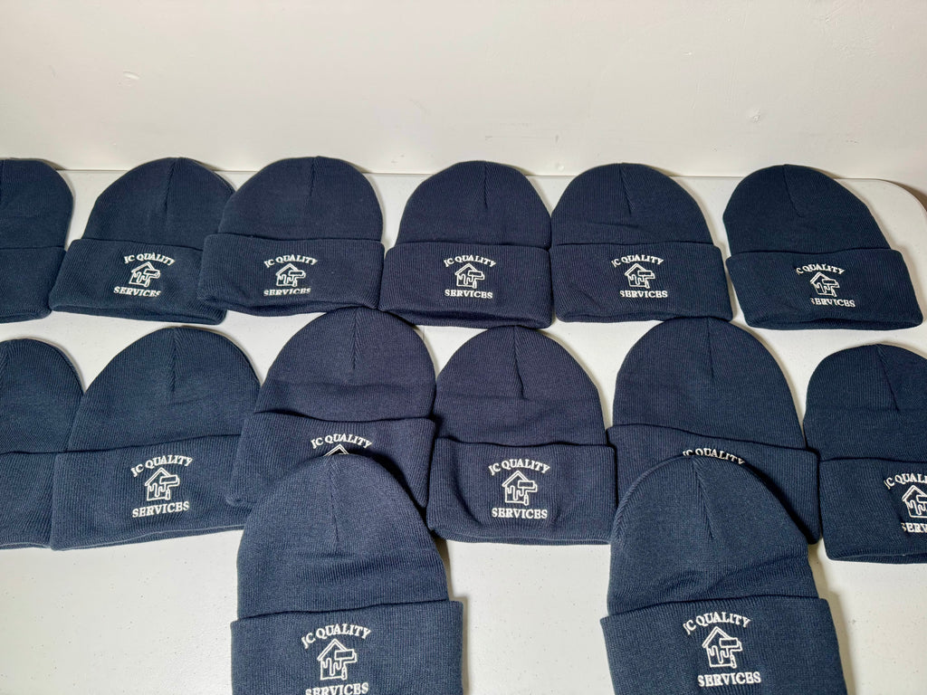 Custom Embroidered Beanie (Port Authority Knit CP90)