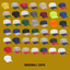 Gorra de béisbol OTTO CAP de 5 paneles y perfil medio – Impresión a todo color (Otto Cap 31-069)