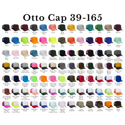 Foam Trucker Hat – Embroidery (Otto 39-165)