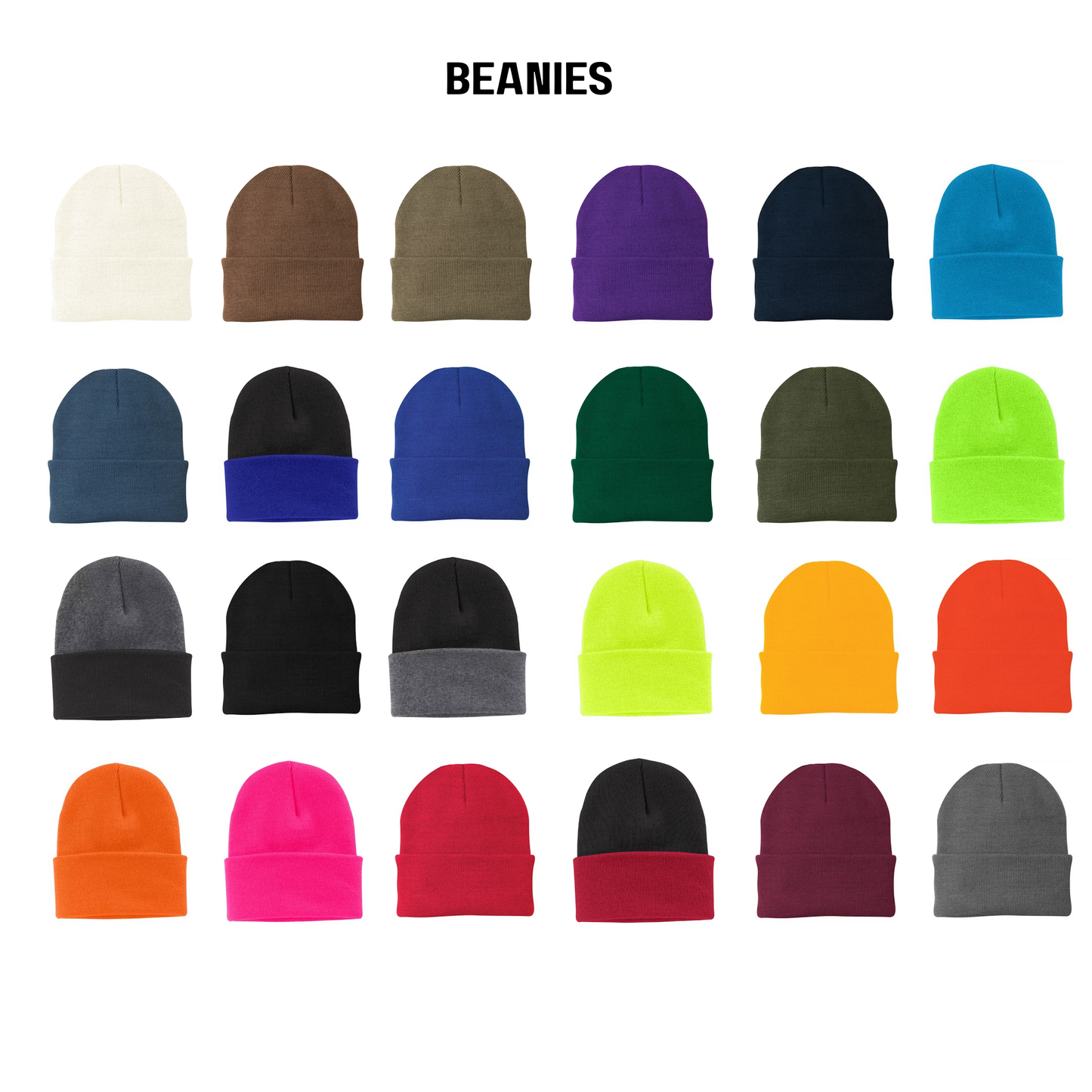 Winter Uniform Bundle – 48 Piece One-Color Embroidery Package