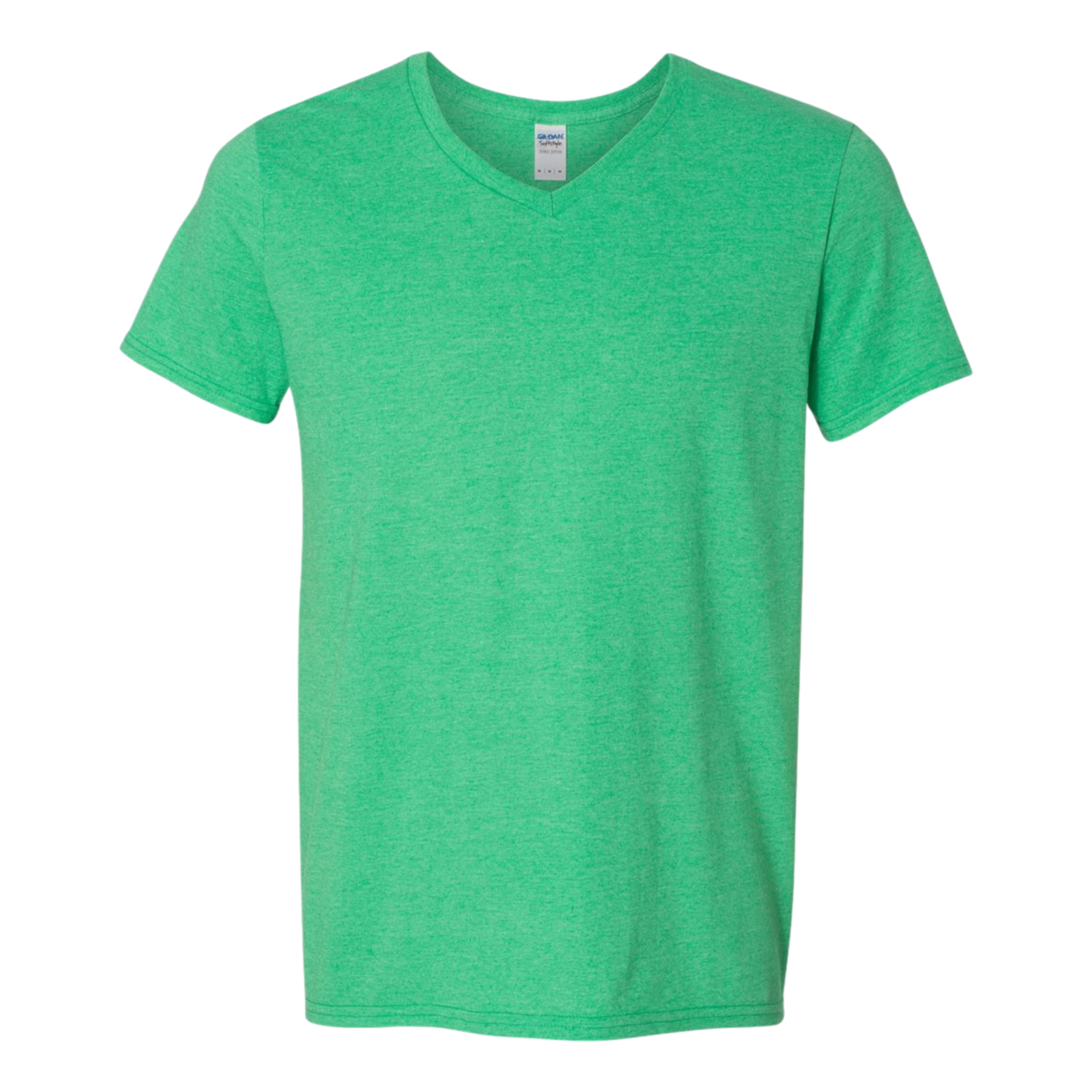 Custom Embroidered Gildan G64V Softstyle® V-Neck T-Shirt – Upload Your Logo