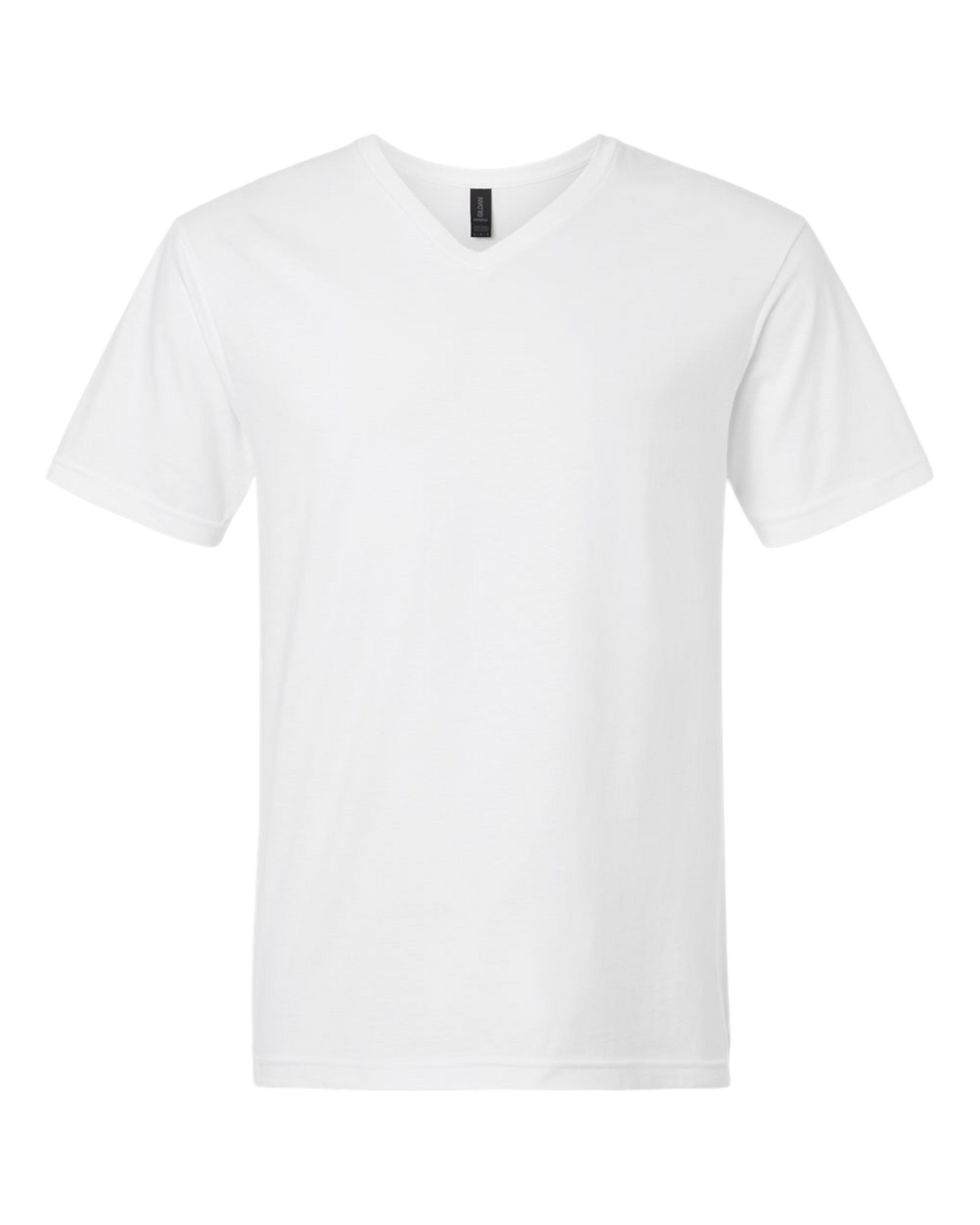 Custom Printed Gildan G64V Softstyle® V-Neck T-Shirt – Upload Your Logo
