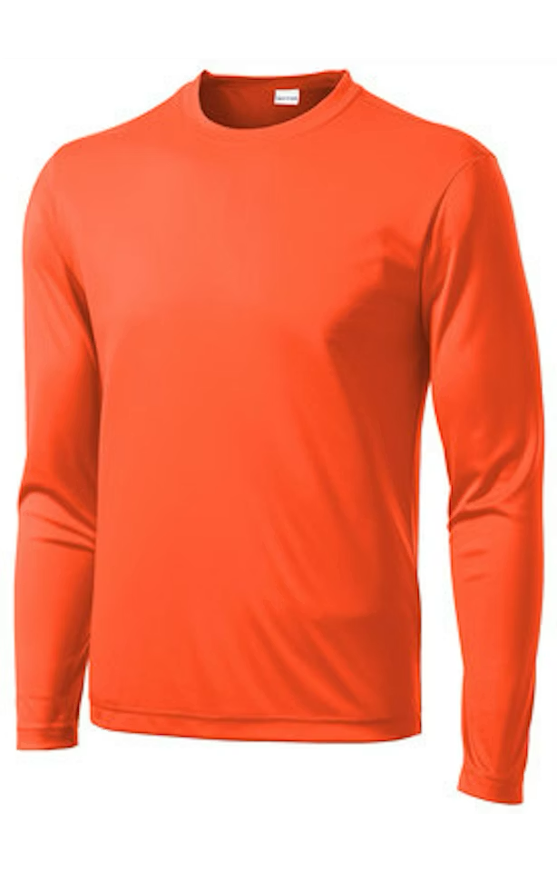 Custom Printed Sport-Tek ST350LS Dry Fit Long Sleeve – Upload Your Logo