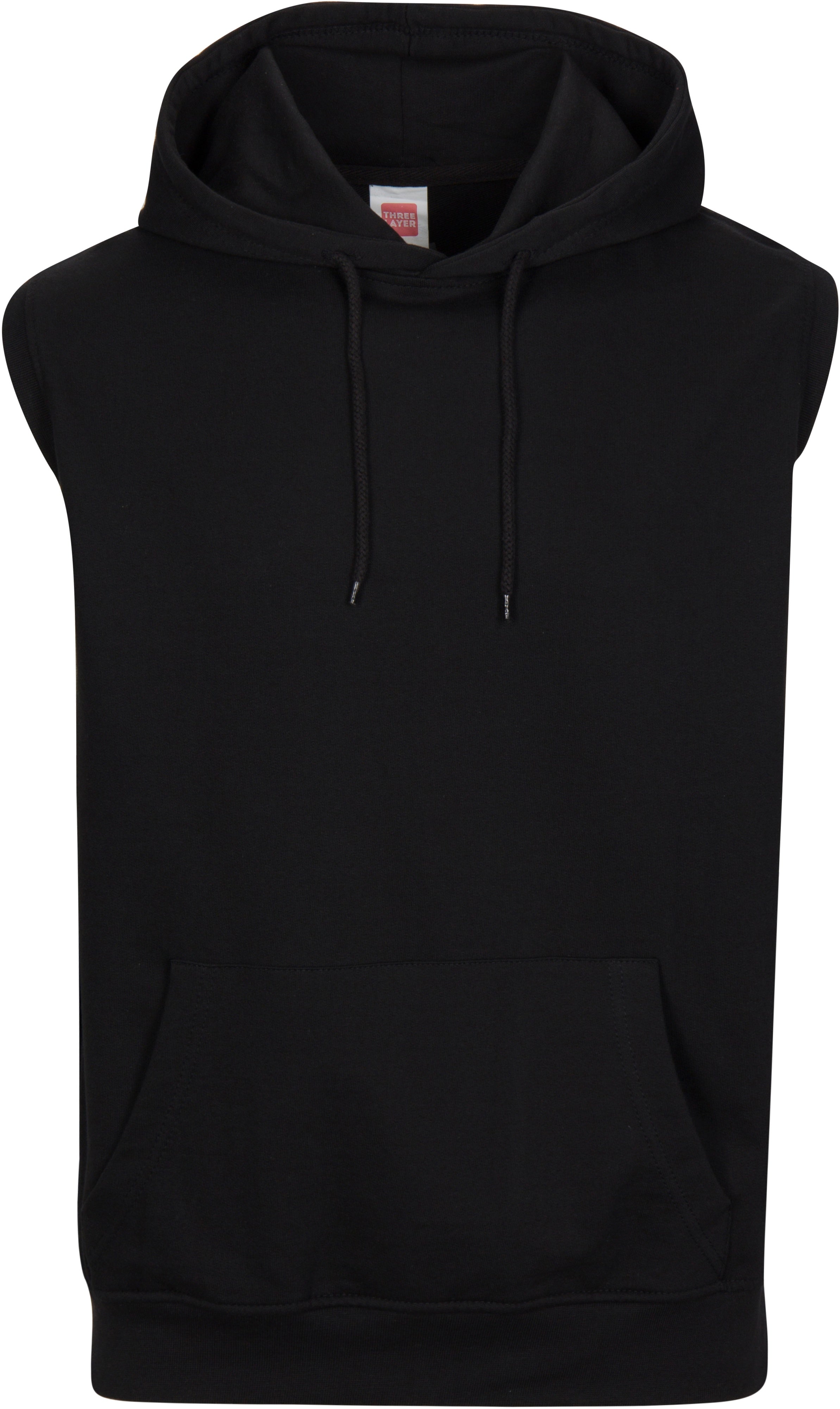 Custom Printed Sleeveless Hoodie 3130 French Terry – Upload Your Logo