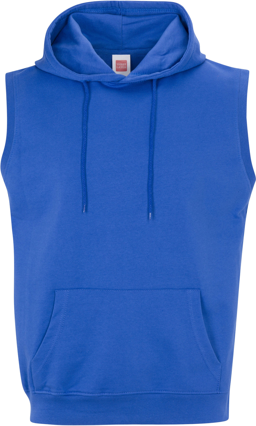 Custom Printed Sleeveless Hoodie 3130 French Terry – Upload Your Logo