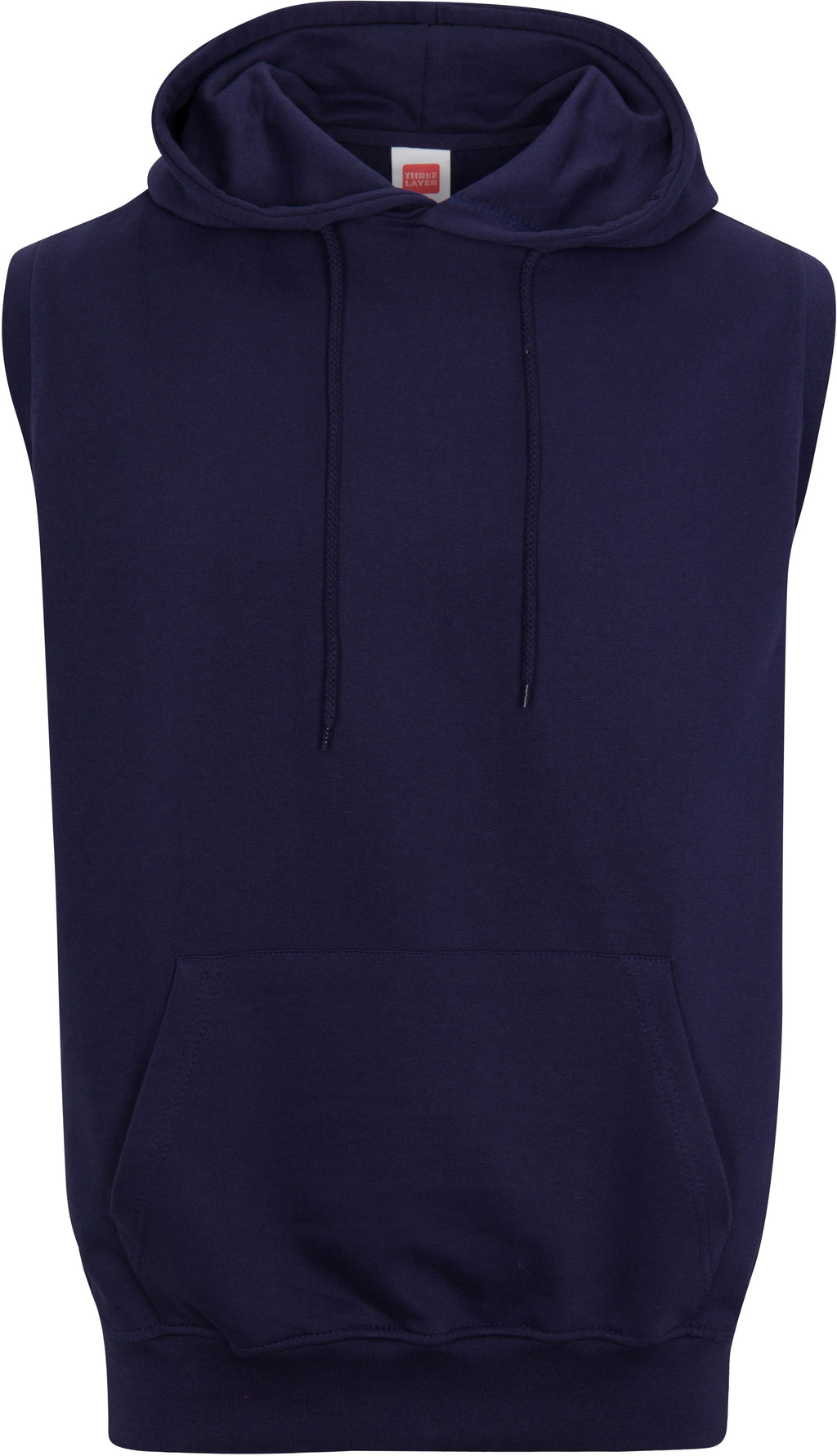 Custom Printed Sleeveless Hoodie 3130 French Terry – Upload Your Logo